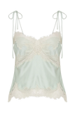 Nina Satin And Lace Camisole Sage