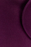 Sandrine Off Shoulder Knit Maxi Dress Plum