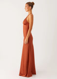 Sundowner Maxi Dress Rust