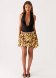 Bare Minimum Halter Top Black