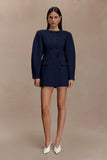 Beatrice Blazer Mini Dress Navy