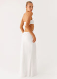 Kiss Me Cut Out Maxi Ivory