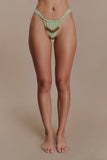 Robyn Beaded Bikini Bottom Sage