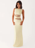 Karma Maxi Dress Yellow