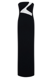 Lianne Strapless Maxi Dress Black