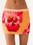 Kalya Mini Skirt Orange