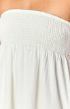 Daria White Strapless Mini Dress