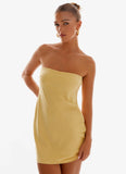 Yulina Mini Dress Yellow
