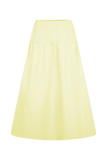 Amirah Midi Skirt Lemon