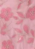 Iglesias Beaded Sequin Mini Skirt Pink