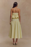 Amirah Midi Skirt Lemon