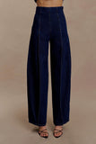 Beatrix High Rise Denim Jeans Indigo Blue