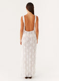 Briar Backless Maxi Dress Ivory