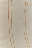 Loretta Cap Sleeve Denim Top Ecru