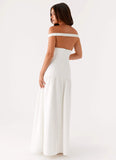 Basel Maxi Dress White