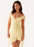 Shona Mini Dress Yellow