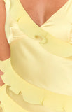 Evan Yellow Maxi Dress
