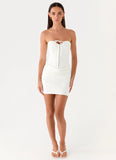Thalina Mini Dress White