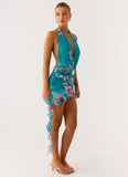Samar Mini Dress Petal Reef
