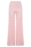 Glinda Crochet Pants Baby Pink