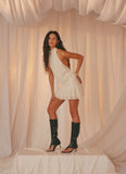 Willow Knit Mini Dress Cream
