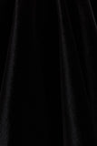 Mirage Black Velvet Halter Neck Mini Dress With Skater Skirt