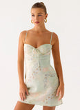 Reflection Mini Dress Mystic Paisley