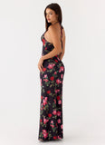 Lorrieanne Maxi Dress Midnight Bloom