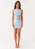 Echo Mini Dress Blue
