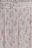 Amaris Gathered Plisse Maxi Skirt Floral Ditsy Print