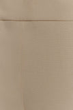 Raya Mid Rise Wide Leg Linen Pant Natural Beige