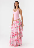 Melody Remedy Tiered Maxi Skirt Petal Soleil