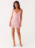 Julie Mini Dress Pink