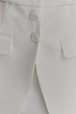 Ruth Cotton Halter Mini Dress Ivory
