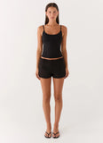 Freedom Mini Shorts Black