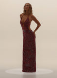 All For Love Maxi Dress Burgundy