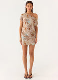 Cinema Mini Dress Desert Blur