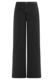 Caitlin Mid Rise Denim Jeans Washed Black