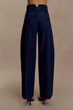 Beatrix High Rise Denim Jeans Indigo Blue