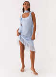 Fariday Midi Dress Blue