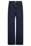 Laina Mid Rise Diamante Denim Jeans Midnight Blue
