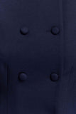 Beatrice Blazer Mini Dress Navy