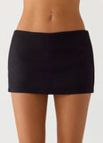 Mirna Micro Skort Black