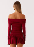 Grazia Mini Dress Red