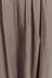 Mae A Line Midi Skirt Pebble Brown
