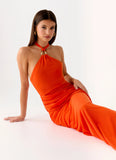 Henrietta Maxi Dress Orange