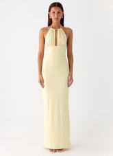 Madi Maxi Dress Yellow