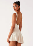 Dune Whisper Mini Dress Ivory