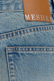 Romi Mid Rise Wide Leg Jeans Faded Mid Blue
