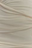 Kaiden Slinky Beaded Maxi Dress Ivory